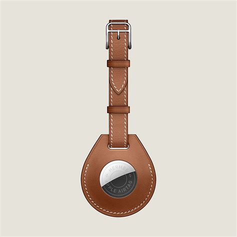 apple airtag hermes luggage tag fauve|Apple and Hermès launch AirTag accessories .